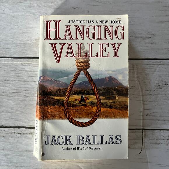 Hanging Valley by Jack Ballas  Mass Market Paperbound Western - Picture 1 of 3
